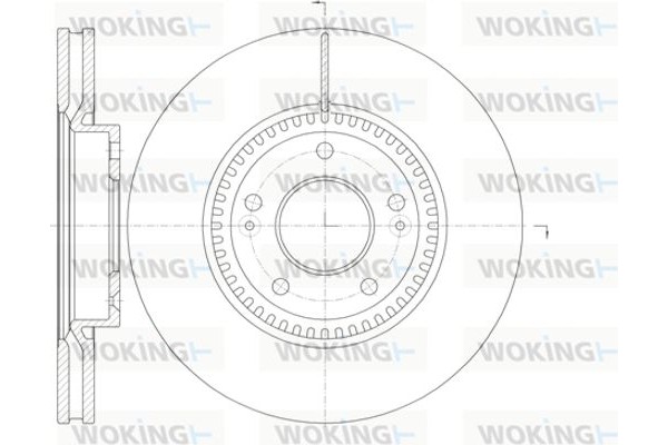 Woking Δισκόπλακα - D6988.10