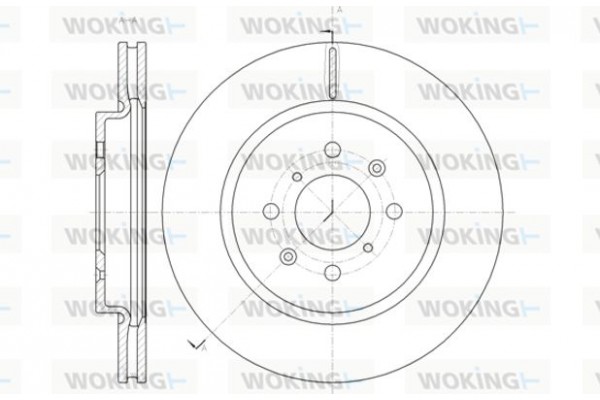 Woking Δισκόπλακα - D61482.10