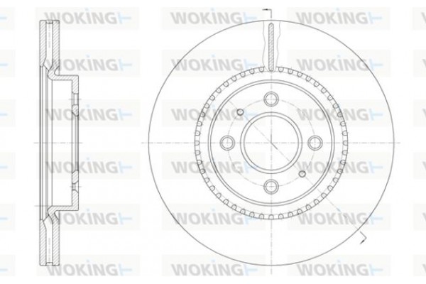 Woking Δισκόπλακα - D61463.10