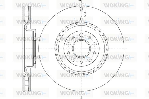 Woking Δισκόπλακα - D61458.10