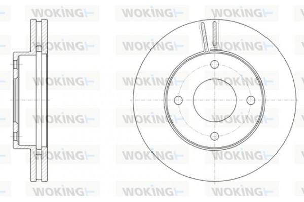 Woking Δισκόπλακα - D61532.10