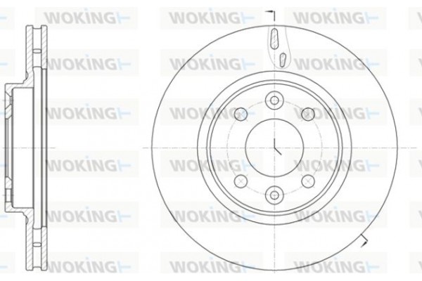 Woking Δισκόπλακα - D61535.10