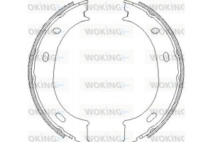 Woking Σετ Σιαγόνων φρένων, Χειρόφρενο - Z4710.01