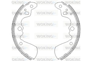 Woking Σετ Σιαγόνων Φρένων - Z4019.00