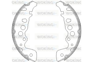 Woking Σετ Σιαγόνων Φρένων - Z4049.00