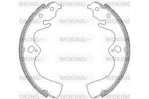 Woking Σετ Σιαγόνων Φρένων - Z4077.00