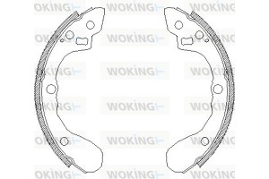 Woking Σετ Σιαγόνων Φρένων - Z4080.00