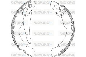 Woking Σετ Σιαγόνων Φρένων - Z4082.00