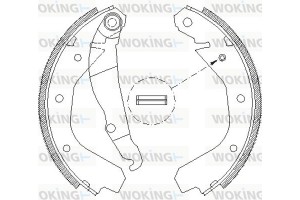 Woking Σετ Σιαγόνων Φρένων - Z4088.00
