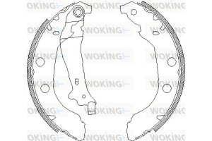 Woking Σετ Σιαγόνων Φρένων - Z4092.00
