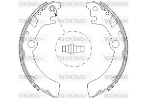Woking Σετ Σιαγόνων Φρένων - Z4116.00