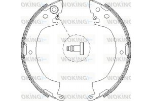 Woking Σετ Σιαγόνων Φρένων - Z4122.00