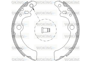 Woking Σετ Σιαγόνων Φρένων - Z4143.00