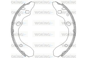 Woking Σετ Σιαγόνων Φρένων - Z4147.00