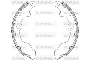 Woking Σετ Σιαγόνων Φρένων - Z4164.00