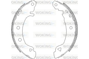 Woking Σετ Σιαγόνων Φρένων - Z4182.04