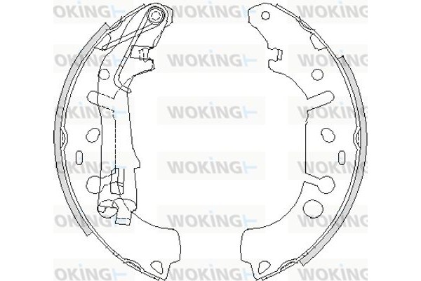 Woking Σετ Σιαγόνων Φρένων - Z4192.00