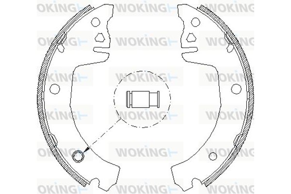 Woking Σετ Σιαγόνων Φρένων - Z4198.00