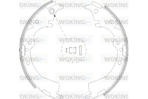 Woking Σετ Σιαγόνων Φρένων - Z4217.00