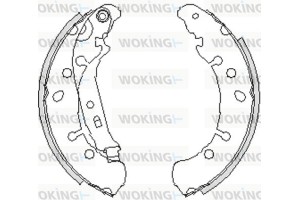 Woking Σετ Σιαγόνων Φρένων - Z4238.00