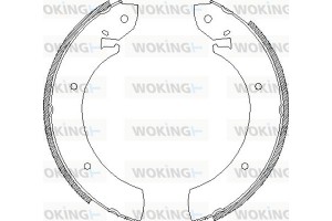 Woking Σετ Σιαγόνων Φρένων - Z4250.00