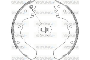 Woking Σετ Σιαγόνων Φρένων - Z4316.00