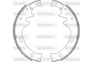 Woking Σετ Σιαγόνων Φρένων - Z4335.00