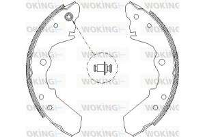 Woking Σετ Σιαγόνων Φρένων - Z4343.00