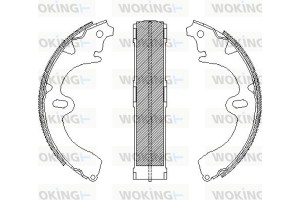 Woking Σετ Σιαγόνων Φρένων - Z4345.00