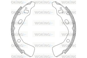 Woking Σετ Σιαγόνων Φρένων - Z4382.00