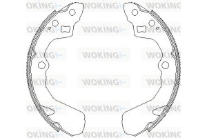 Woking Σετ Σιαγόνων Φρένων - Z4386.00