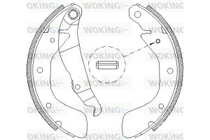 Woking Σετ Σιαγόνων Φρένων - Z4398.00