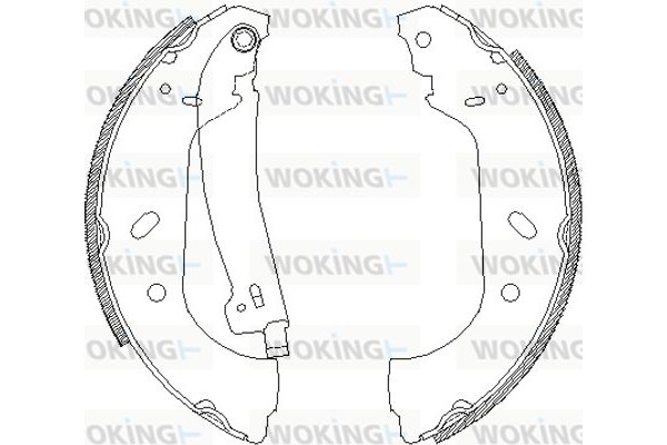 Woking Σετ Σιαγόνων Φρένων - Z4417.01