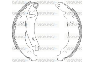 Woking Σετ Σιαγόνων Φρένων - Z4506.01