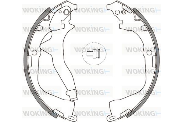 Woking Σετ Σιαγόνων Φρένων - Z4648.00