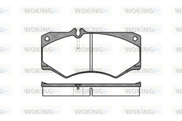 Woking Σετ τακάκια, Δισκόφρενα - P1473.30