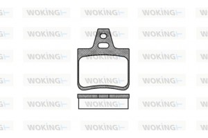 Woking Σετ τακάκια, Δισκόφρενα - P0023.10