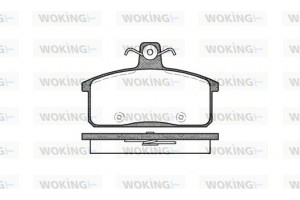 Woking Σετ τακάκια, Δισκόφρενα - P0283.50