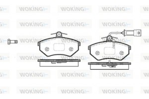 Woking Σετ τακάκια, Δισκόφρενα - P0343.42