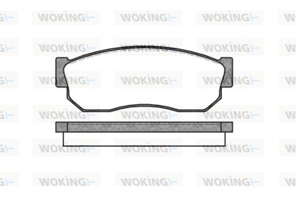 Woking Σετ τακάκια, Δισκόφρενα - P0493.10