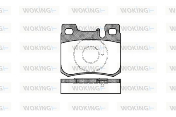 Woking Σετ τακάκια, Δισκόφρενα - P0573.20