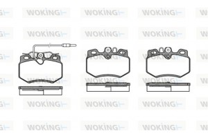 Woking Σετ τακάκια, Δισκόφρενα - P0703.12