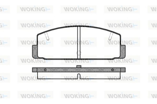 Woking Σετ τακάκια, Δισκόφρενα - P0793.10