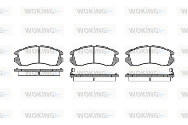 Woking Σετ τακάκια, Δισκόφρενα - P0913.12