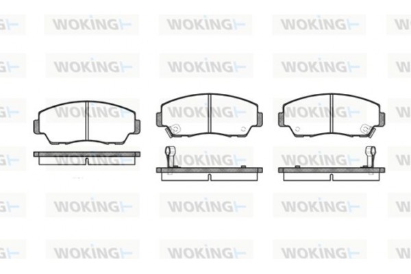 Woking Σετ τακάκια, Δισκόφρενα - P3183.02