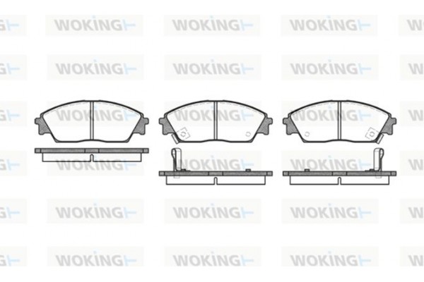 Woking Σετ τακάκια, Δισκόφρενα - P3293.02