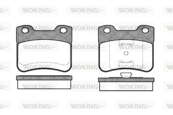 Woking Σετ τακάκια, Δισκόφρενα - P3473.10