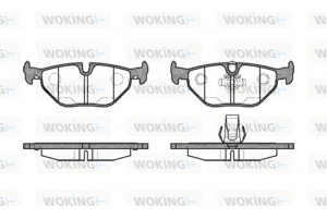 Woking Σετ τακάκια, Δισκόφρενα - P3653.15