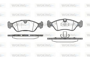 Woking Σετ τακάκια, Δισκόφρενα - P3863.50