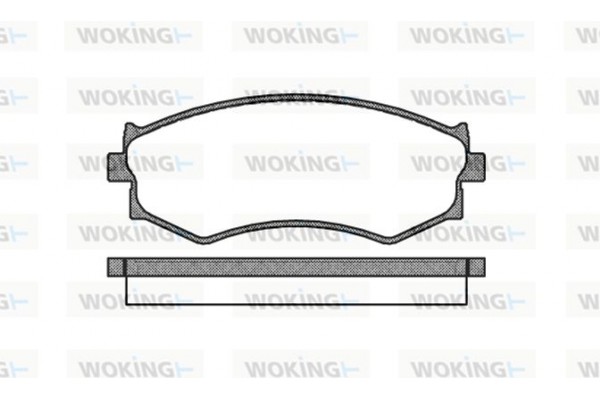 Woking Σετ τακάκια, Δισκόφρενα - P3873.00